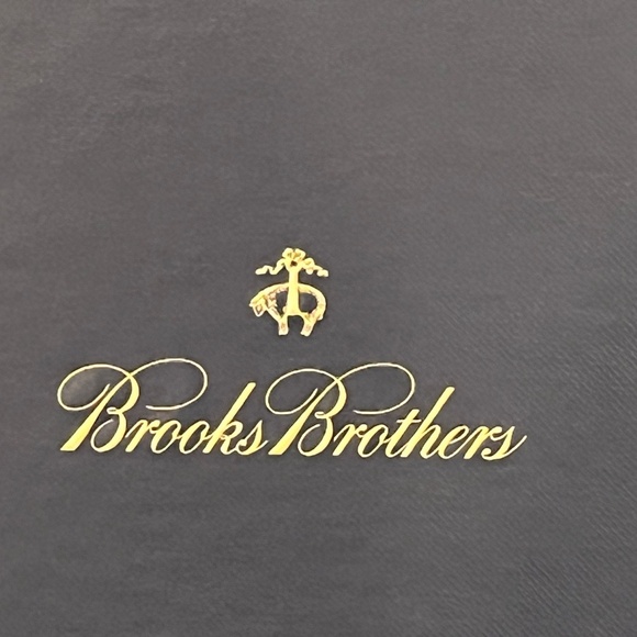 Brooks Brothers 4pc EMPTY Large Gift Boxes - Navy with Golden Fleece Logo - Picture 7 of 8